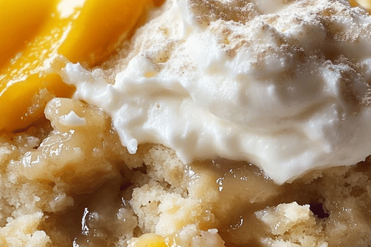 Peach Cobbler Dump Cake