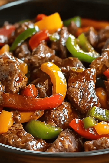 Pepper Steak Crock-Pot