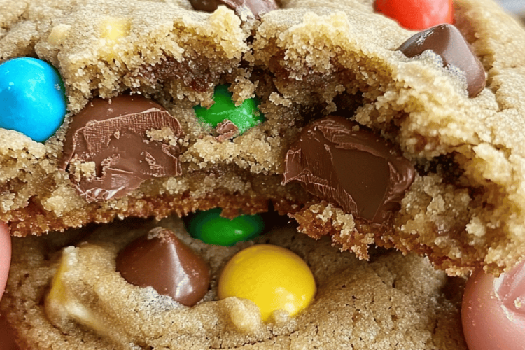 Reese's Stuffed Monster Cookies