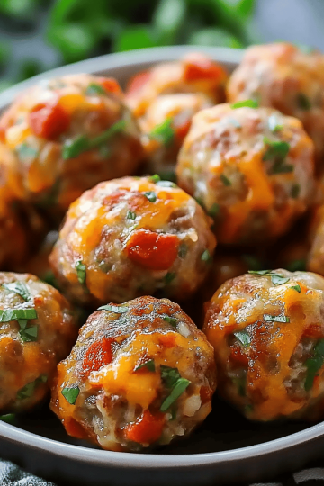 Rotel Sausage Balls