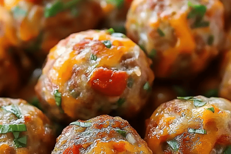 Rotel Sausage Balls