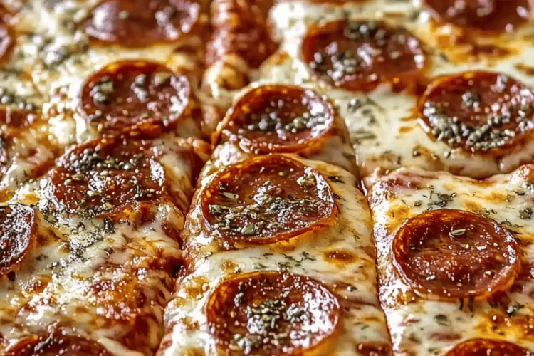 School Cafeteria Pizza