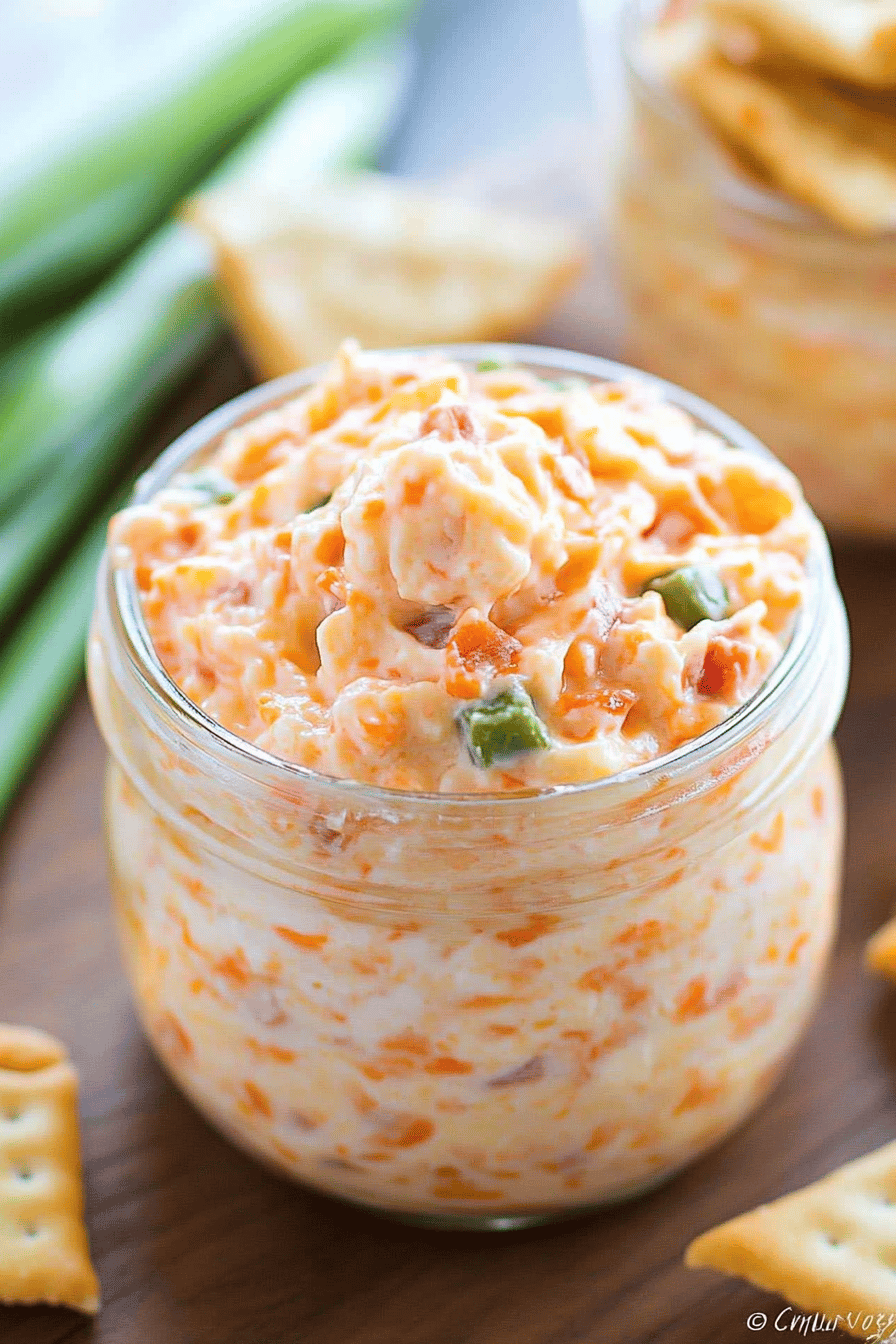 Southern Pimento Cheese ingredients organized and measured on kitchen counter