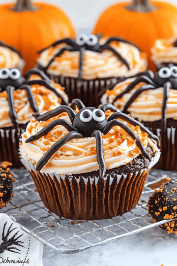 Spider Cupcakes Halloween