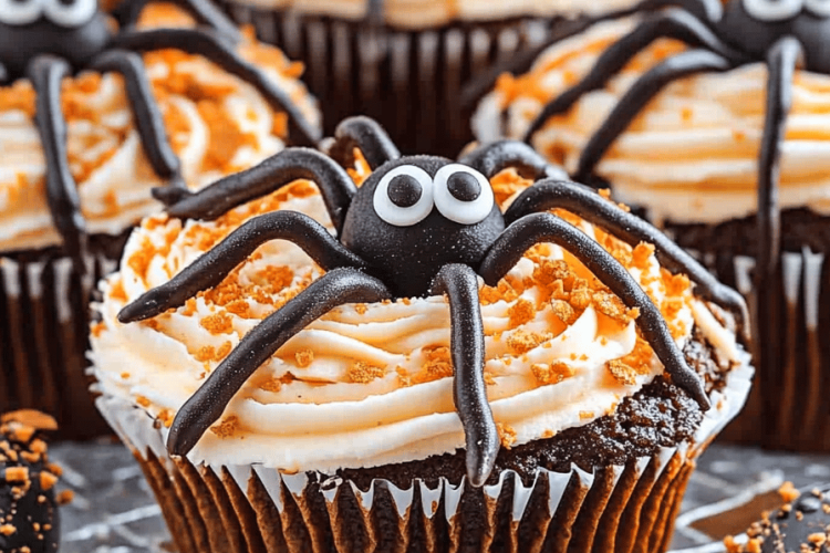 Spider Cupcakes Halloween