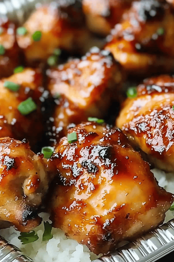 Sticky Sweet Chili Chicken Thighs