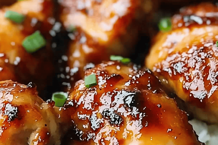Sticky Sweet Chili Chicken Thighs