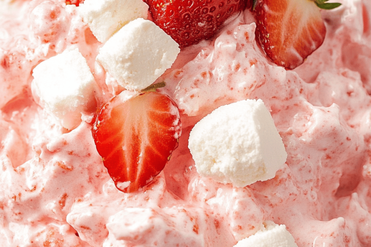 Strawberry Jello Fluff Salad