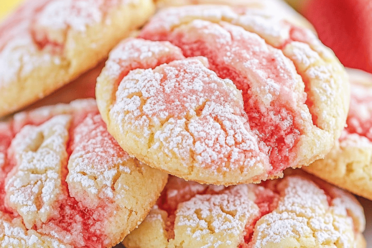 Strawberry Lemonade Cookies