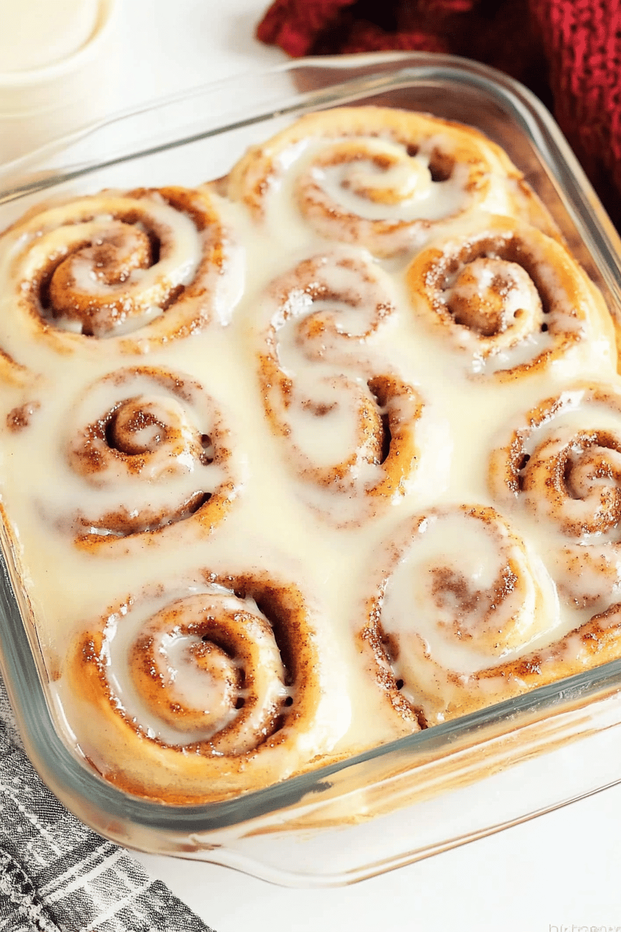 TikTok Cinnamon Rolls Recipe slice on plate showing perfect texture and swirl pattern
