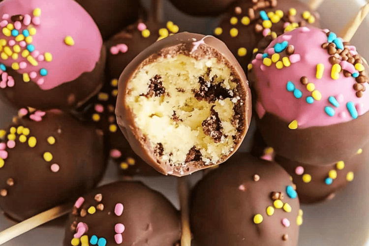 freeze cake pops