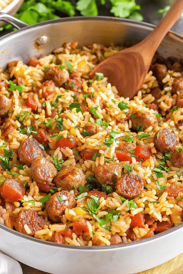 sausage rice casserole