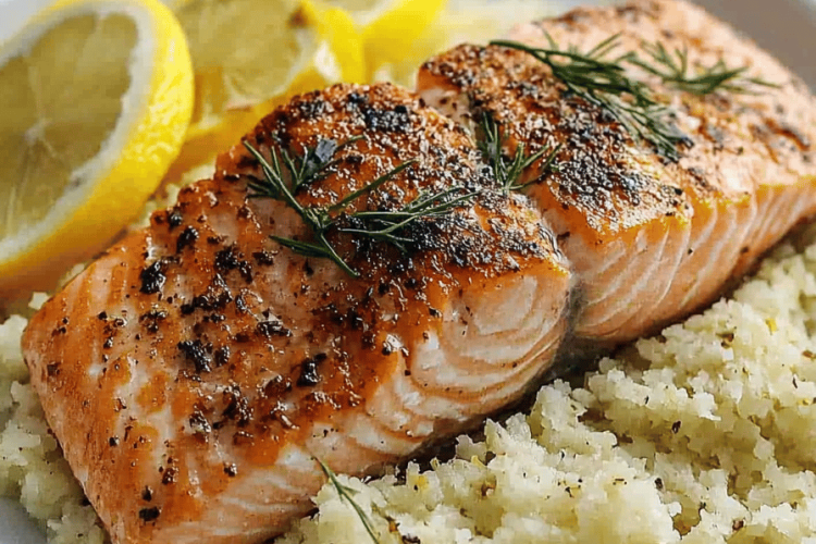slow cooker salmon