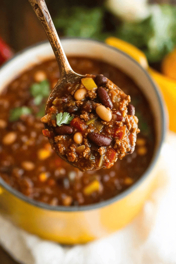 3 bean chili