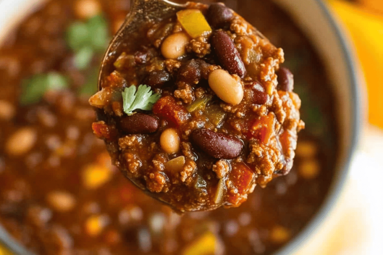 3 bean chili
