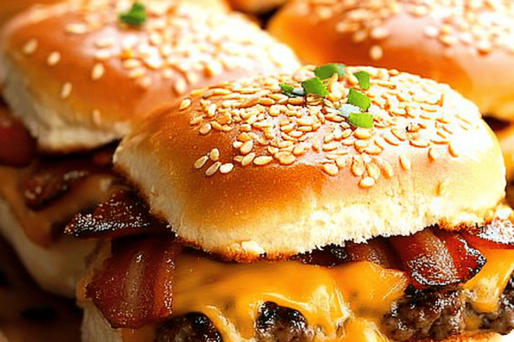Bacon Cheeseburger Sliders