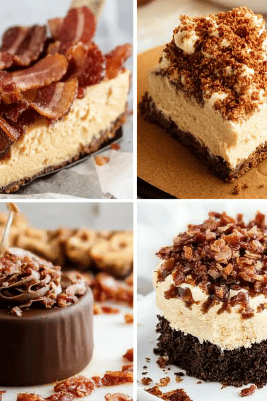 Bacon Desserts ingredients organized and measured on kitchen counter
