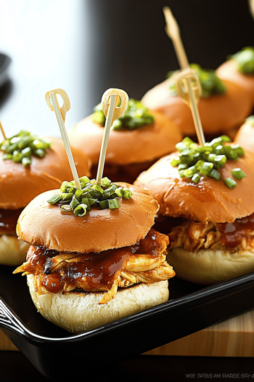 Barbecue Chicken Sliders