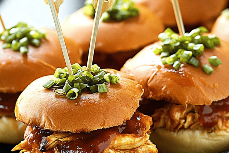 Barbecue Chicken Sliders