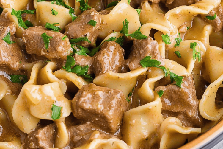 Beef Stroganoff