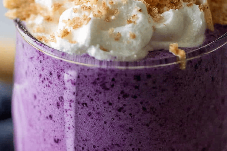 Blueberry cheesecake smoothie