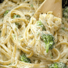 Broccoli Fettuccine Alfredo