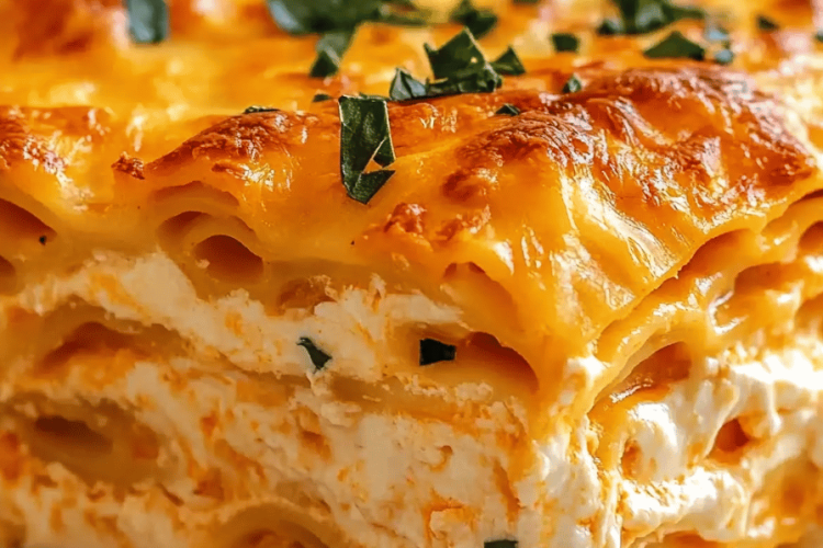 Buffalo Chicken Lasagna