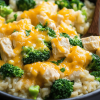 Crockpot Cheesy Chicken Broccoli Rice
