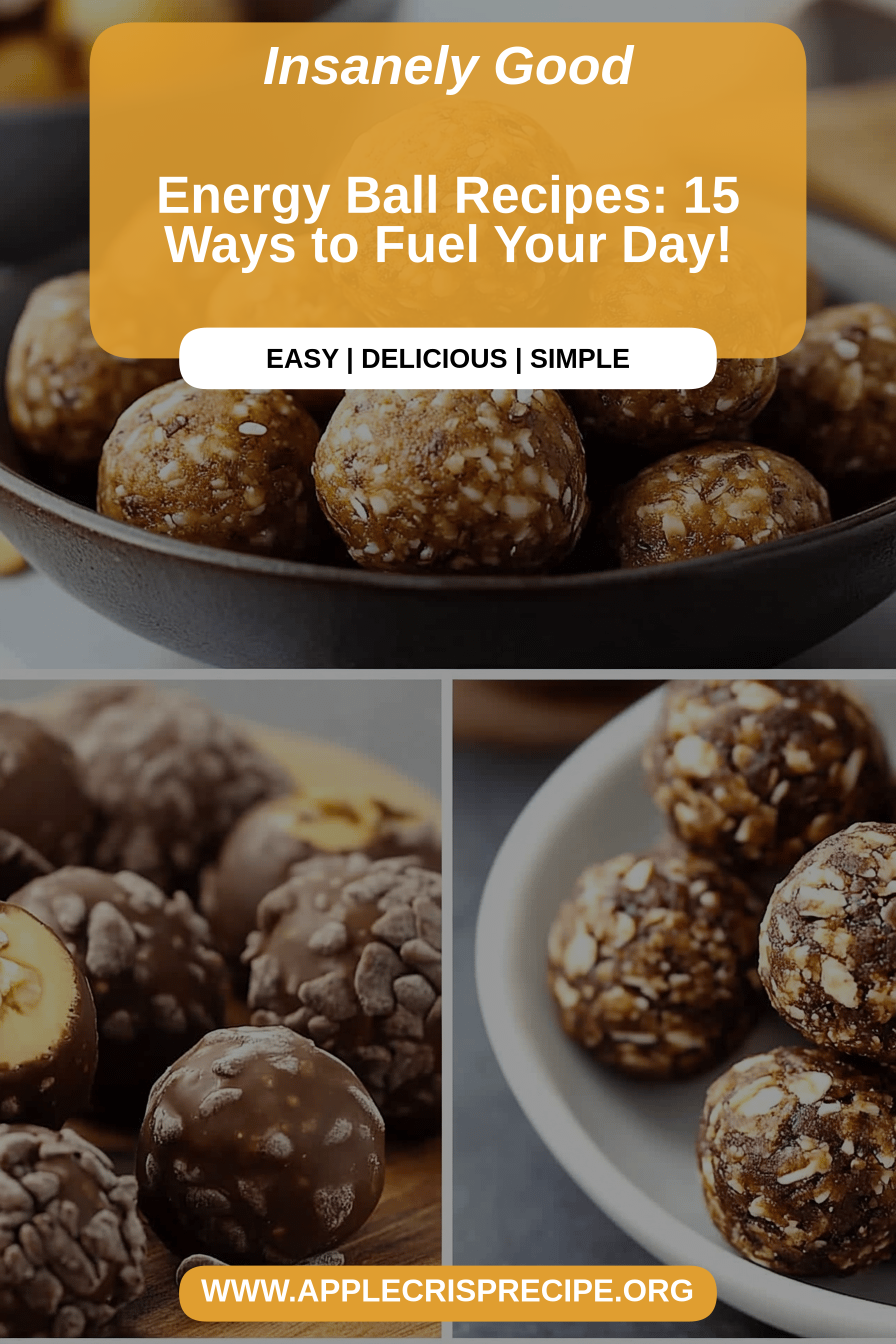 Energy ball recipes final dish beautifully presented and ready to serve