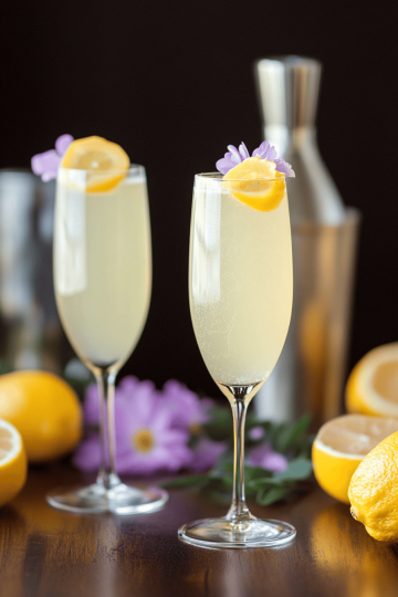 French 75 cocktail