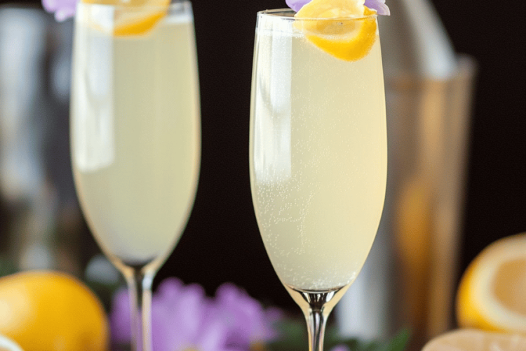 French 75 cocktail