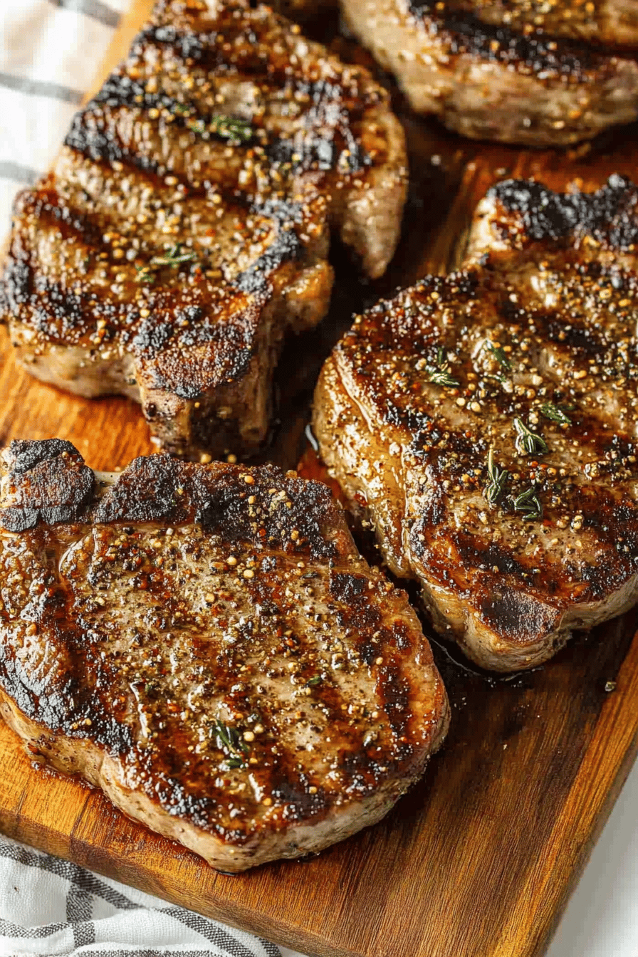 Griddle Steak Recipe slice on plate showing perfect texture and swirl pattern
