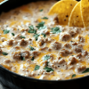 Hot Ranch Sausage Dip