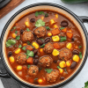 Mexican Meatball Soup