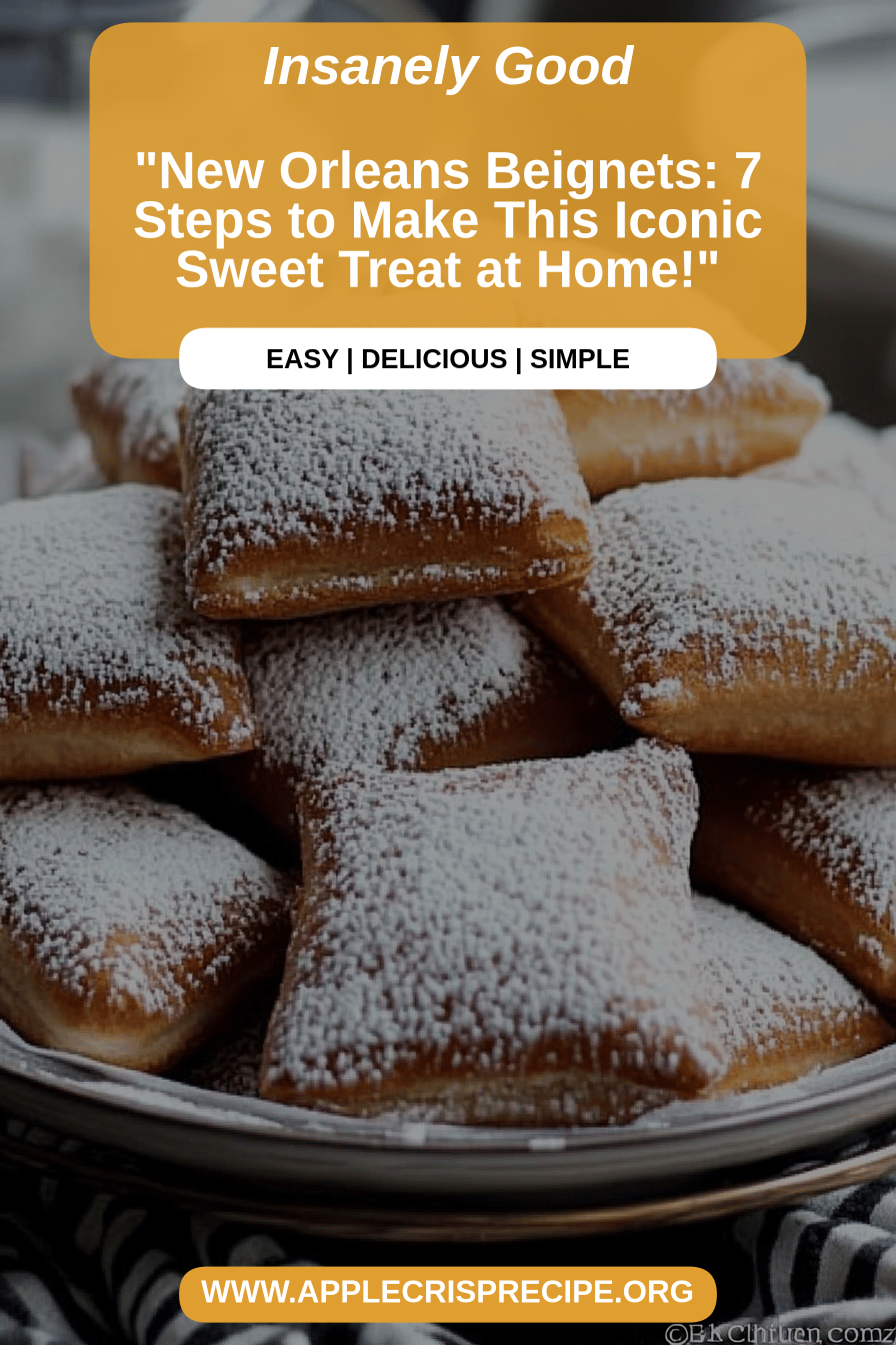 New Orleans Beignets final dish beautifully presented and ready to serve
