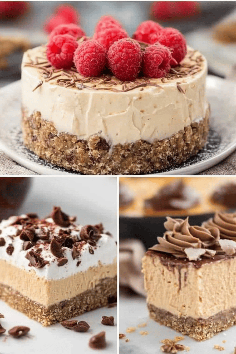 No-Bake Christmas Desserts slice on plate showing perfect texture and swirl pattern