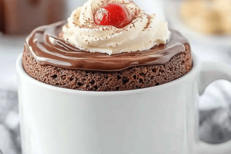 Nutella Mug Cake