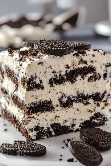 Oreo Icebox Cake