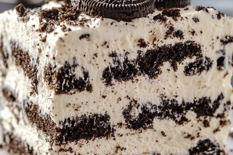 Oreo Icebox Cake