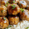 Pineapple Teriyaki Chicken Meatballs