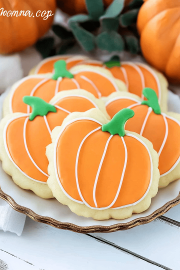 Pumpkin Sugar Cookies