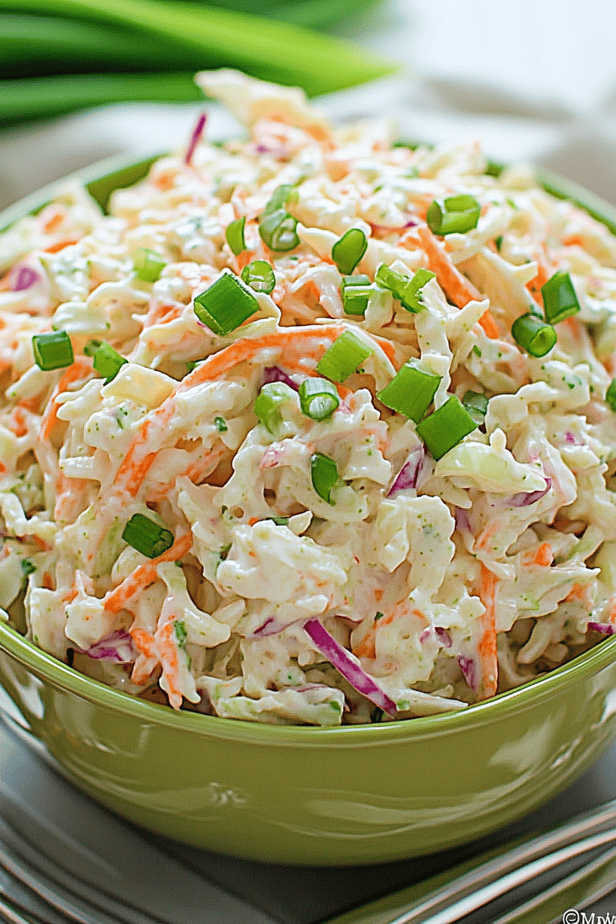 Southern-Style Coleslaw ingredients organized and measured on kitchen counter