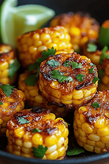 Spicy Mexican Corn Bites