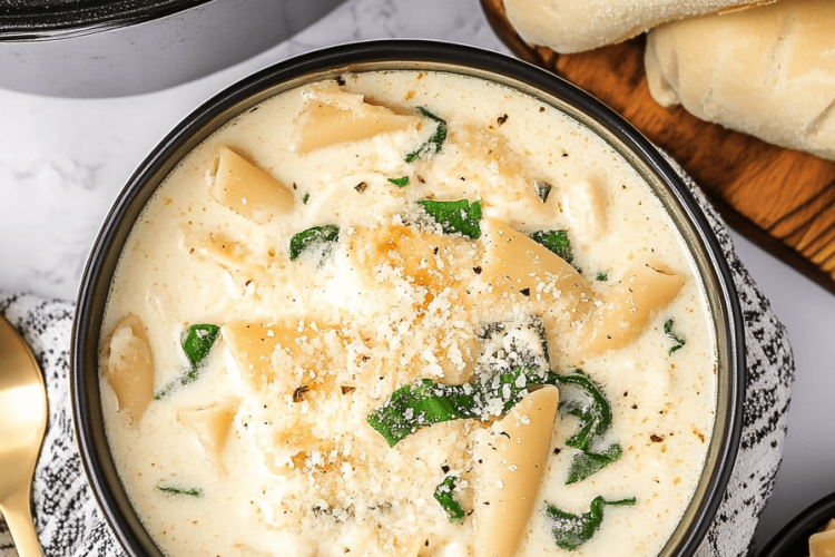White Lasagna Soup