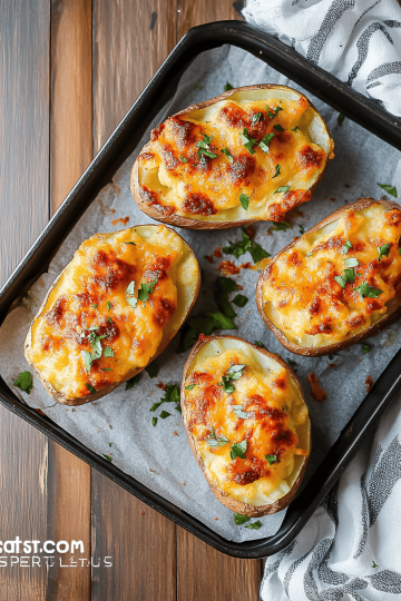 air fryer twice baked potatoes