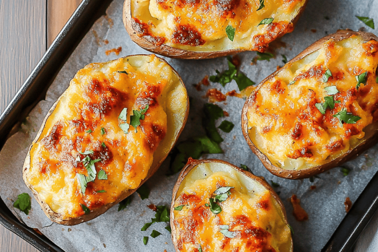 air fryer twice baked potatoes