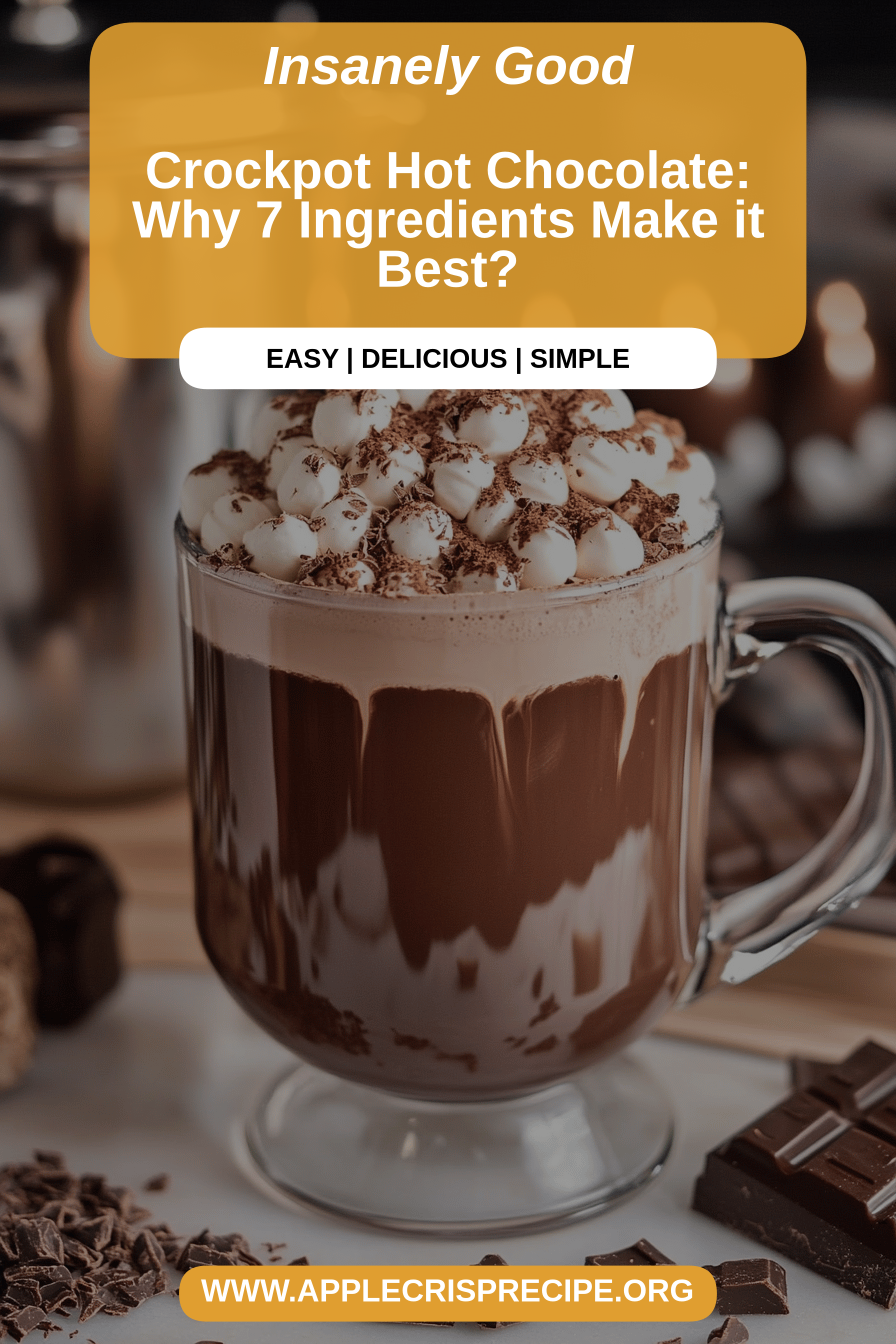crockpot hot chocolate final dish beautifully presented and ready to serve