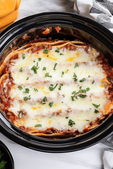 crockpot lasagna