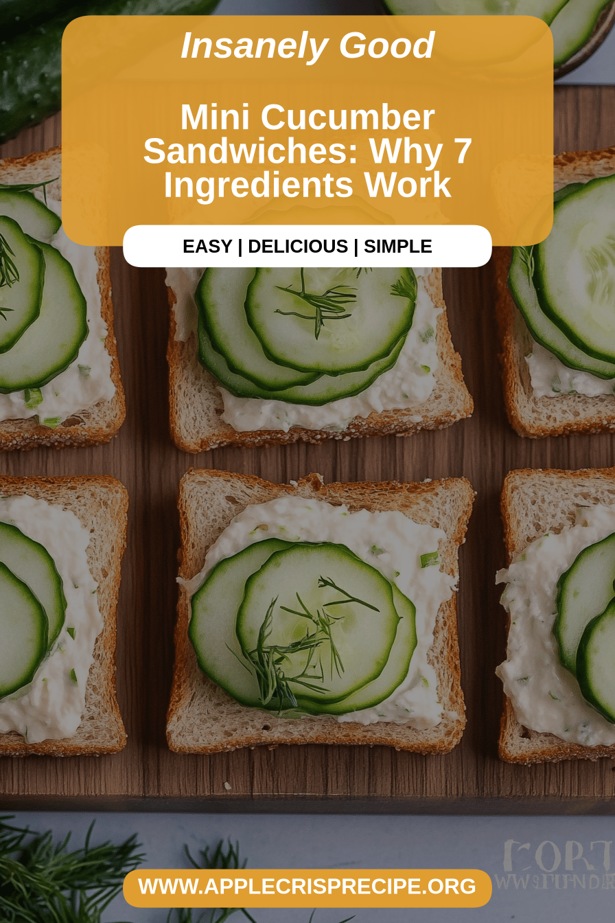 cucumber sandwiches final dish beautifully presented and ready to serve