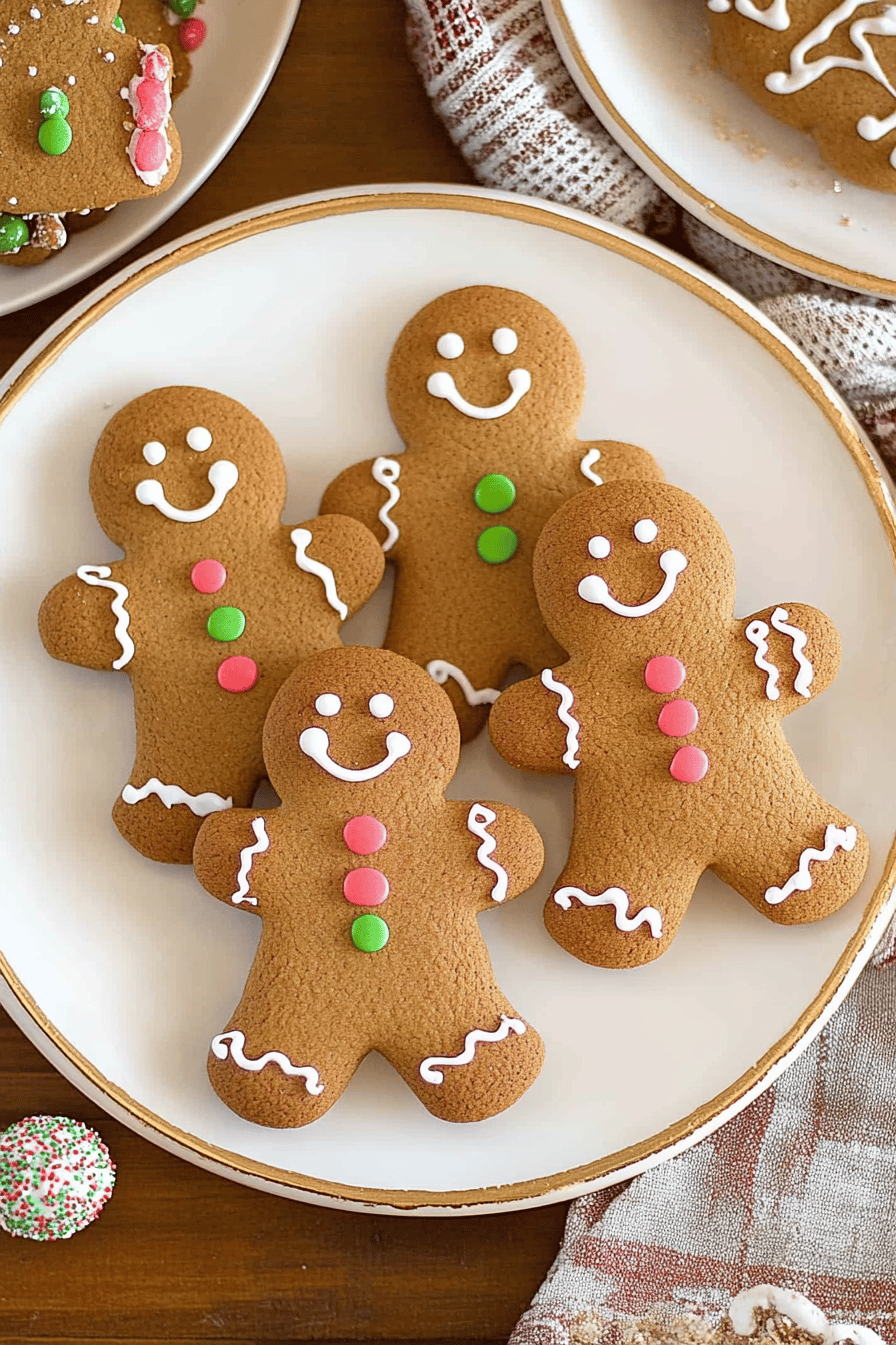 gingerbread cookies ingredients organized and measured on kitchen counter